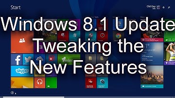Windows 8.1 Update: Tweaking New Features