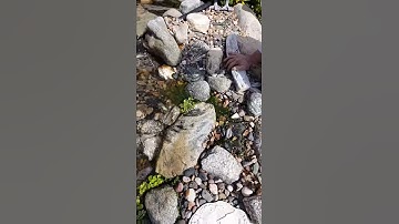 Small waterfall leak.