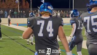 Grand Rapids Catholic Central 2026 S/OLB Brayden Sweeney (Purdue commit) sporting Purdue gloves