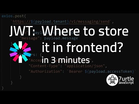 वीडियो: मैं JWT सीक्रेट्स कहाँ स्टोर कर सकता हूँ?