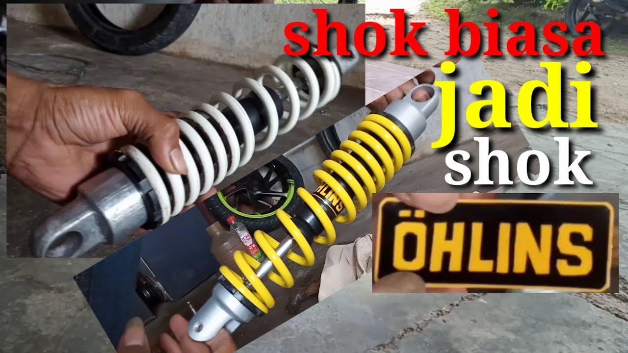 cara cat  shock belakang motor  honda beat  TS channel YouTube