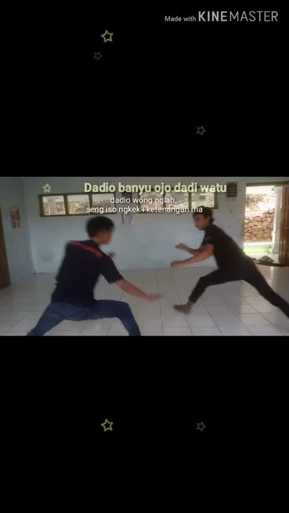 Dadio banyu ojo dadi watu