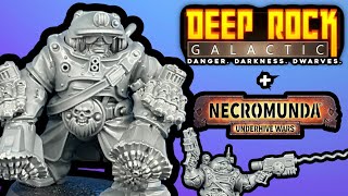 Kitbashing Deep Rock Galactic Dwarves!