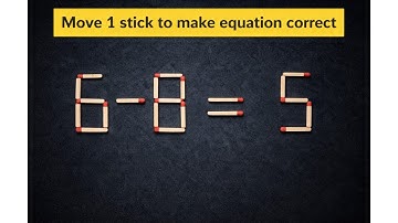 Move 1 Matchstick to Fix This Equation 🔥 Hard Math Brain Teaser Challenge 🇺🇸🇬🇧🇨🇦🇦🇺