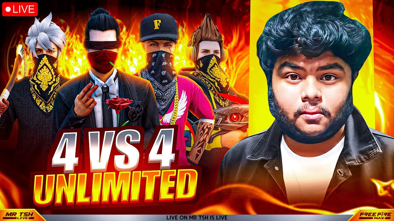 🛑[Live] MJX VS SUBS  LATE NIGHT CHILL STREAM || 4V4 MAC RULE || MR_TSH IS LIVE 