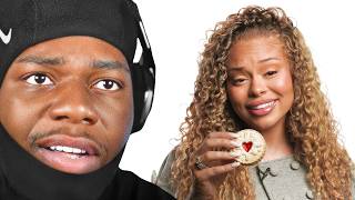 Latto Tries BRITISH Snacks For The First Time..
