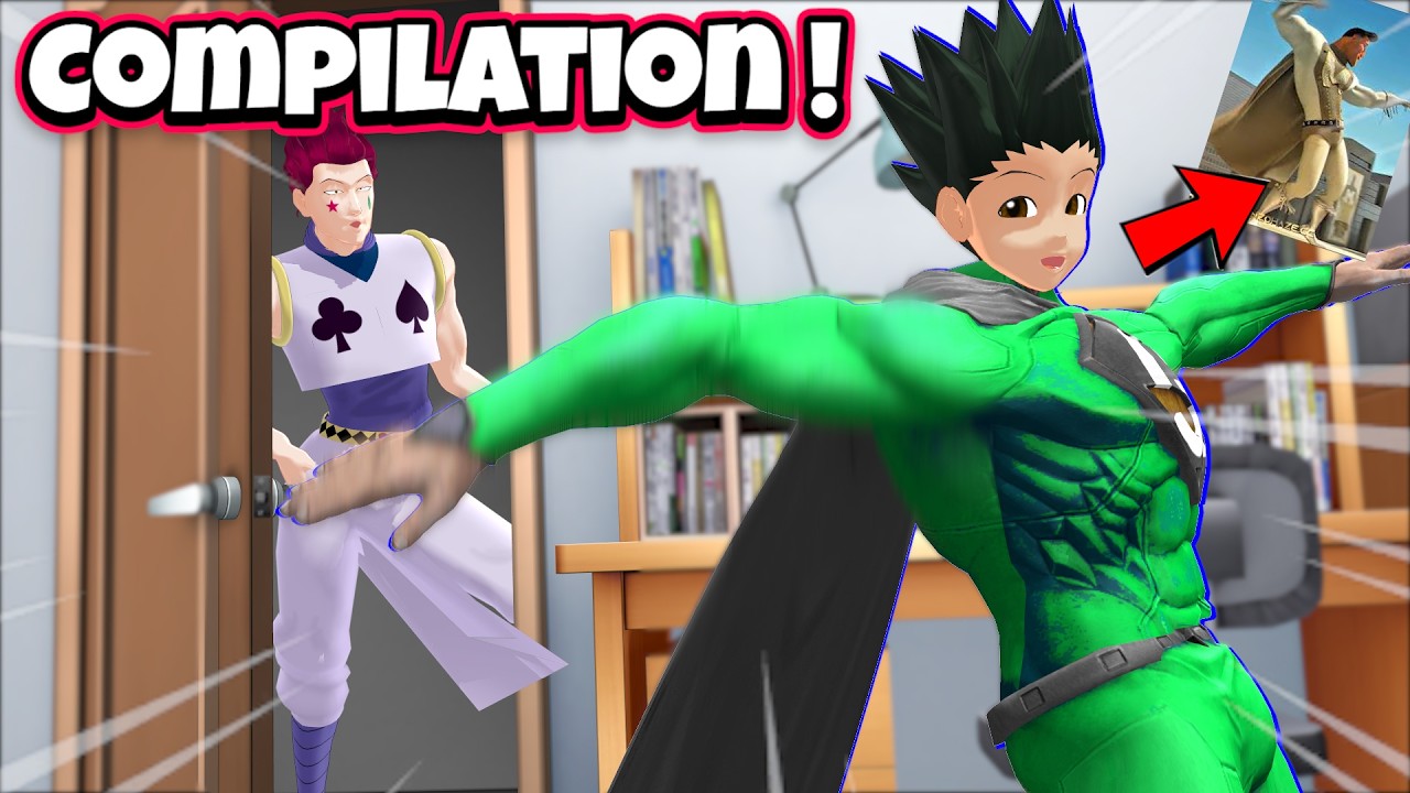 COMPILATION de mes meilleures PARODIES ANIME 😂🔥