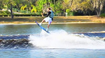 Tail Grab Toeside Backside 180 With Ben Greenwood (Side View) - Quick Clip
