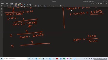 Proving Trigonometric Identities Using Double-Angle Formulas