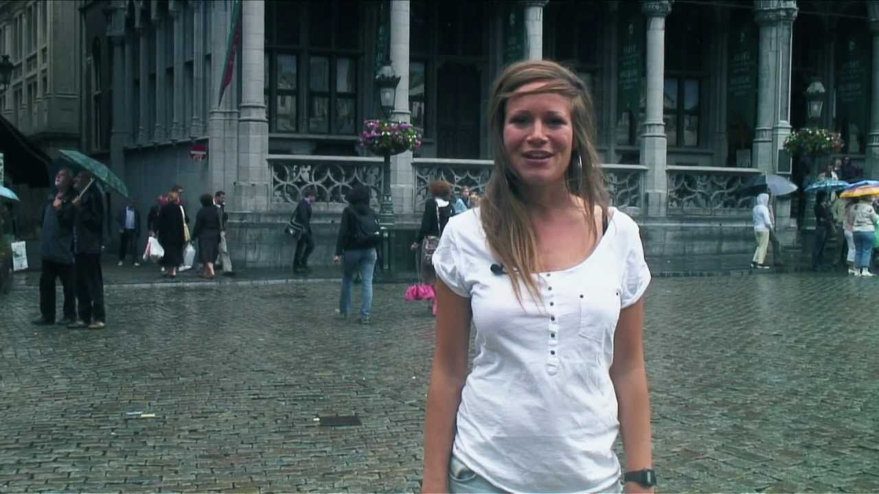 Lisa Smolders en Jean Blaute vieren Feest in Brussel...