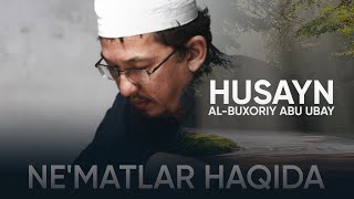 картинка: Ҳусайнхон Яҳё Aбдулмажид. Неъматлар ҳақида  |  Husaynxon Yahyo Abdulmajid. Ne'matlar HAQIDA
