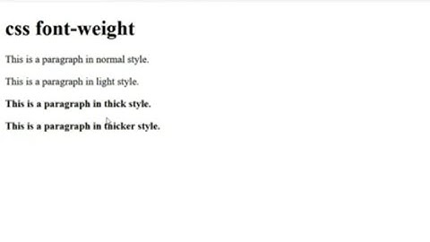 Css font-weight lesson:14(part-7)