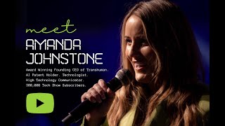 Details Amanda Johnstone Keynote Showreel 2023 - 2024. Motivational. Technology. AI. Impact. Leadership Guide