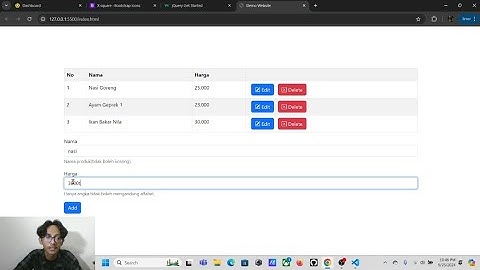 Tugas1 Pemrograman Web: Demo-Website (123230030)