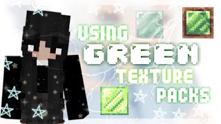 using green texture packs in bedwars | solo bedwars commentary | hypixel bedwars