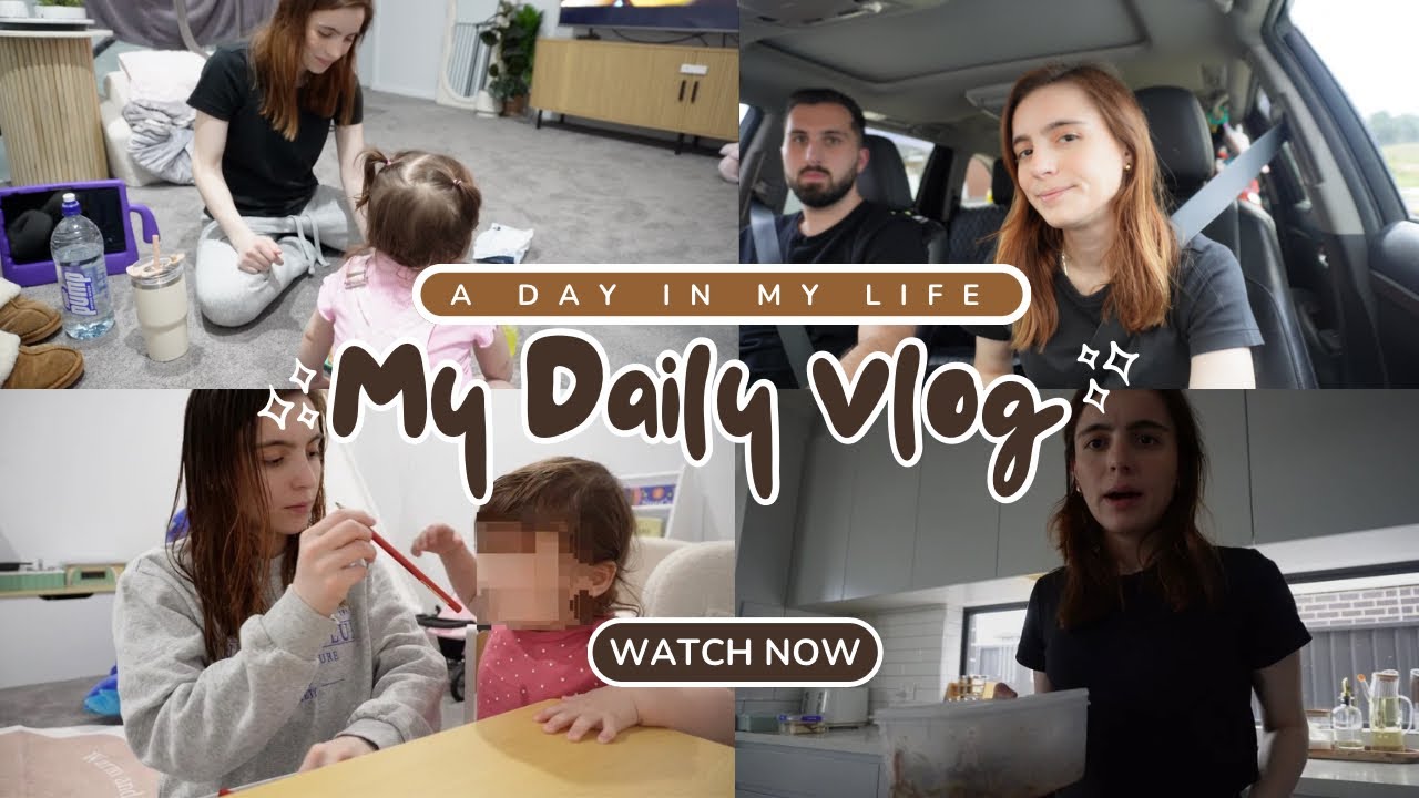 A Realistic Day in the life of a SAHM Vlog