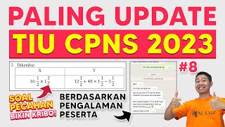 LATEST 2023 CPNS TIU QUESTIONS BASED ON PARTICIPANT FR