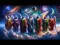 The seven archangels clearing all dark energy with alpha waves goodbye fears in the subconscious