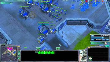 new Updated TvZ All-In strategy Terran Zerg timing push victory.avi