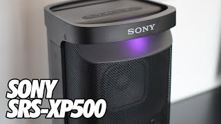 Sony SRS-XP500 Review - Party Speaker with Battery
