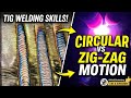 How to Achieve Perfect Rainbow Welds | Circular vs Zig-Zag Motion #TIGWelding #TIG #WildzillaWelding