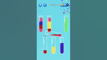 Sort Water Puzzle🎮Color Liquid Sorting Game #shorts #ytshorts #puzzlegame #watersortpuzzle #game  L9