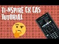 TI-Nspire CX CAS tutorial