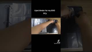 Binder Migration hahhaa. EXO Photocards relocation ❤