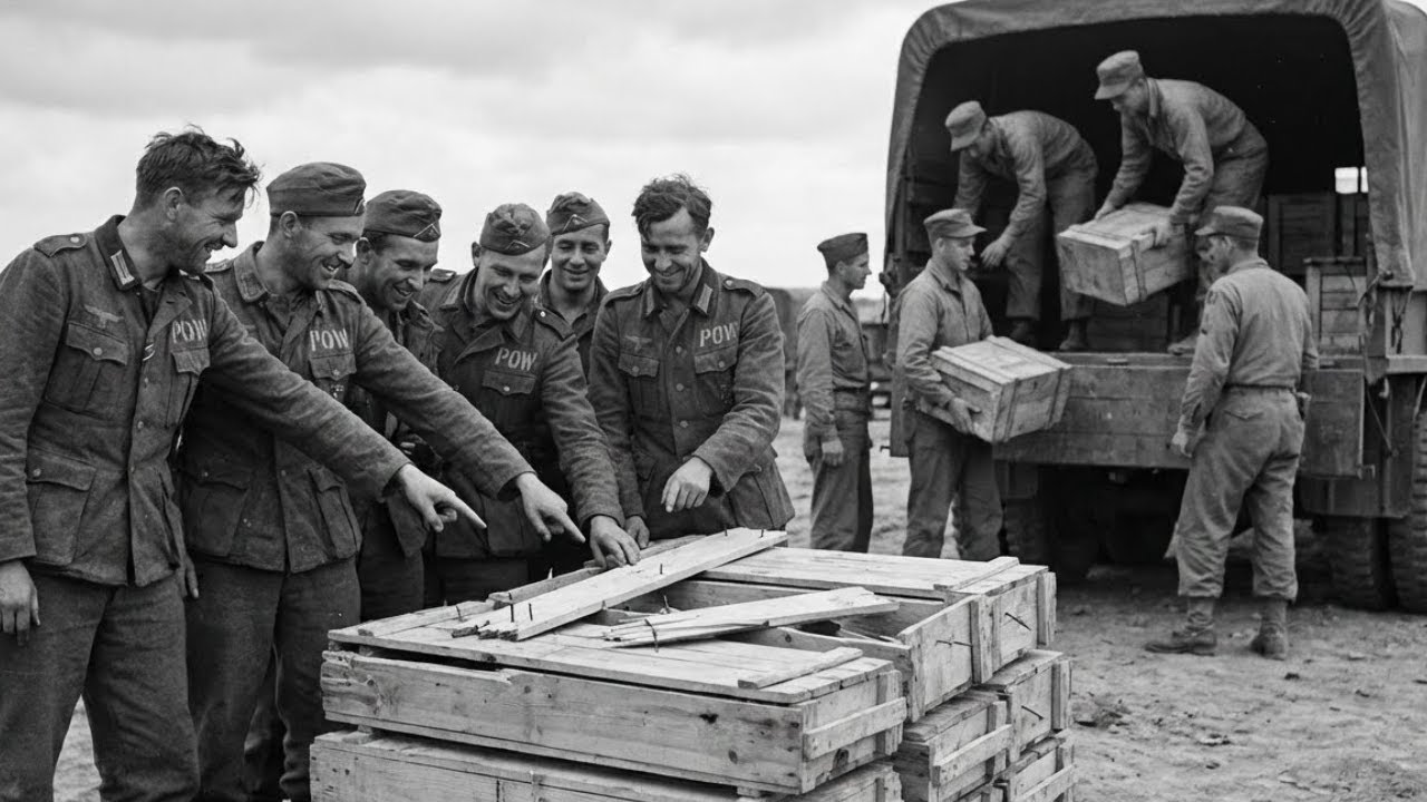 German POWs Laughed at American Wooden Crates — Until They Realized Why the War Was Lost