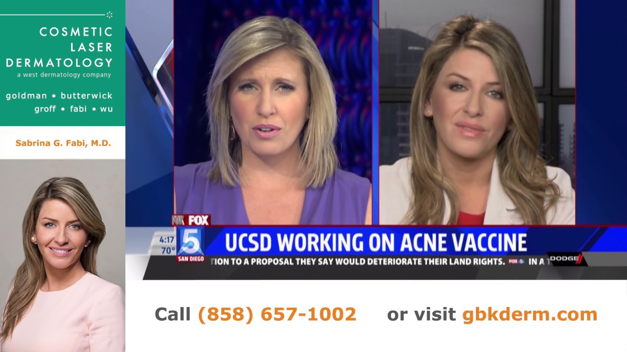 Banner for UCSD Working on Acne Vaccine