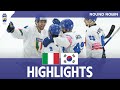 Highlights italy vs korea  2024 mensworlds division 1a