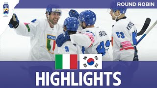 Highlights: Italy vs Korea | 2024 #MensWorlds Division 1A screenshot 5