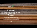 Lasure monocouche hs plus osmo  finition extrieure en bois monocouche de haute qualit