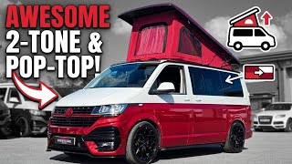 Day van conversion two tone paint... vw transporter camper 