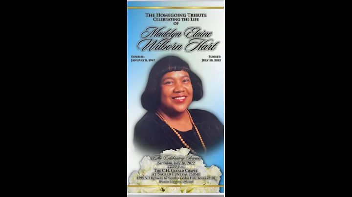 Madelyn Hart's Homegoing Service