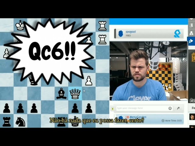 THATS REALLY REALLY AWESOME!  Magnus Carlsen vs Luis Paulo Supi