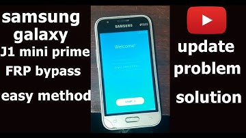 samsung j1 mini prime j106h frp bypass youtube update problem solution fix 2020