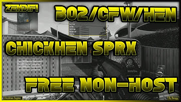 *NEW BO2* CHICKHEN NON-HOST MOD MENU [CFW/HEN/SPRX] | SHOWCASE w/ FREE DOWNLOAD!