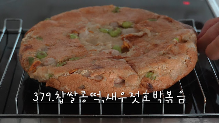379.여름일상.냄비에떡만들기.호박새우젓볶음,꿈꾸는할멈
