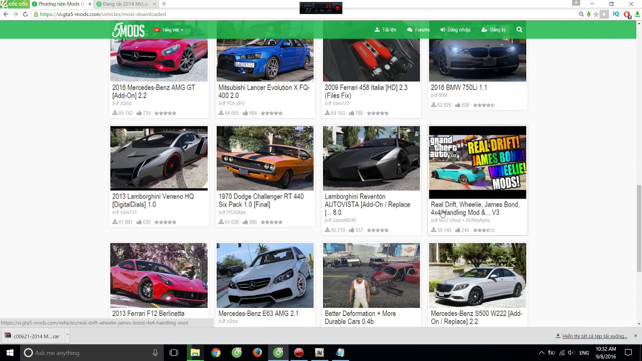 Hướng dẫn cách thêm siêu xe mới trong GTA 5 (Mod Supercars)