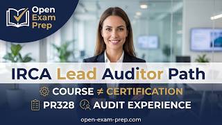 CQI IRCA QMS Lead Auditor: The Difference Between Course & Certification (2026 Path)