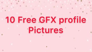 10 Free GFX profile pictures for girls|Roblox