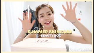 ☀️ KOREAN SUMMER SKINCARE\/ ACNE PRONE 🇰🇷 SKIN BEAUTY BOX | Erna Limdaugh