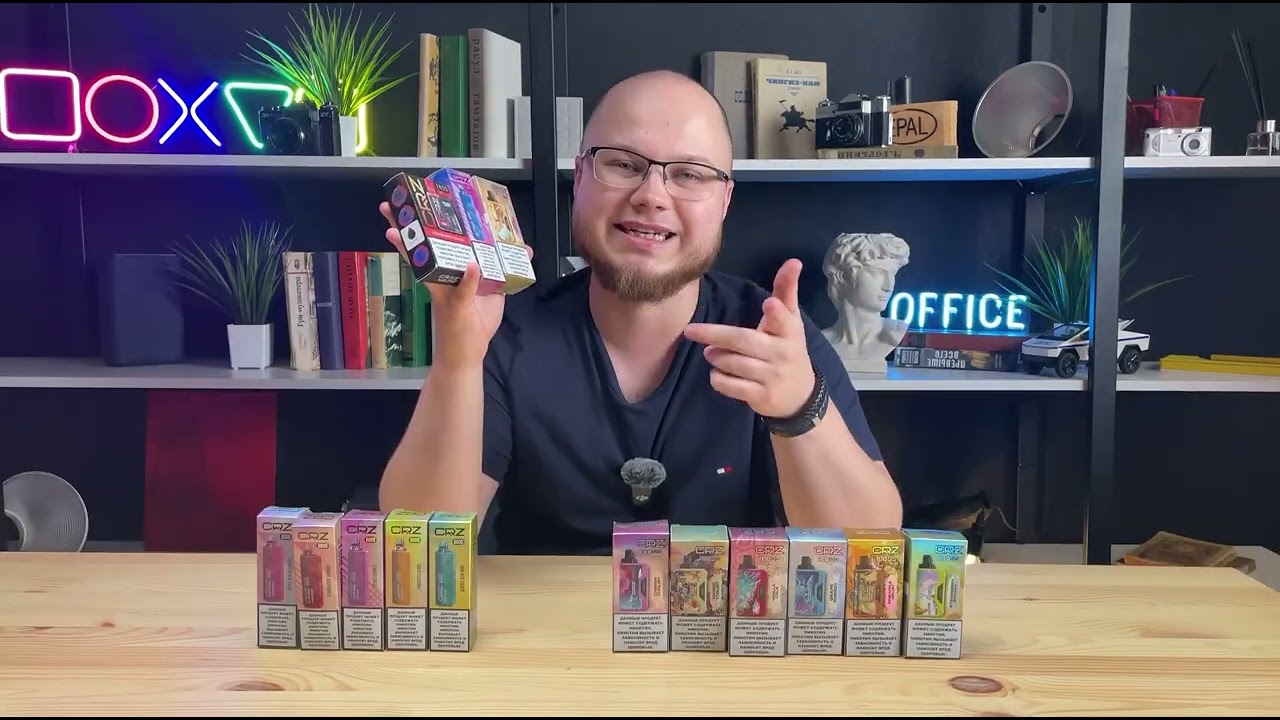 НОВЫЕ ОДНОРАЗКИ ОТ CRAZYVAPE