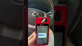 Autel Km100 Back up Immo data for Lexus/Toyota and Generate Simulator Key