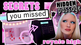 10 SECRETS YOU MISSED IN THE NEW ROYALE HIGH UPDATE!