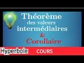 Thorme des valeurs intermdiaires et son corollaire tvi  terminale spcialit mathmatiques