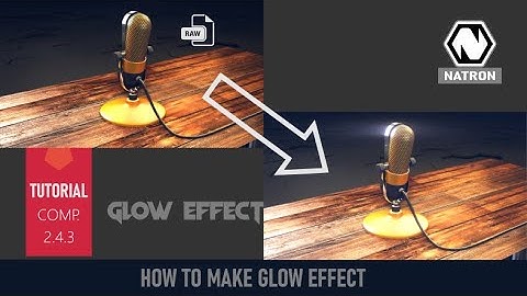 natron & blender tutorial- HOW TO MAKE GLOW EFFECT FROM EXR & HDR FILE RENDER FROM BLENDER vfx