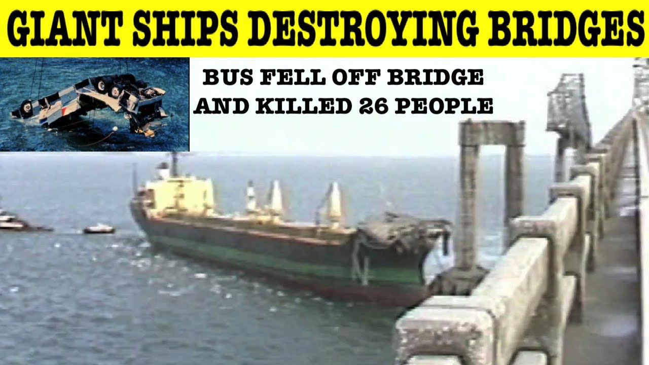 Top 10 Ships Crashing Into Bridges (SINKING & BRIDGE COLLAPSES) YouTube