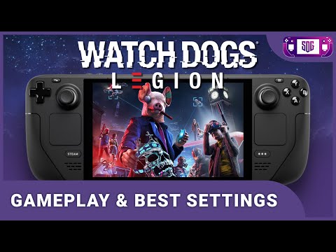 Watch Dogs Legion - 30 FPS on the Steam Deck - Gameplay and Benchmark  #steamdeck 